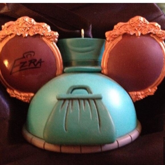 Disney Parks Haunted Mansion Ear Hat Ornament Ezra - Picture 2 of 5
